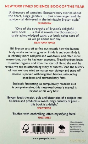 The Body: A Guide for Occupants - THE SUNDAY TIMES NO.1 BESTSELLER - Bill Bryson [KSIĄŻKA]