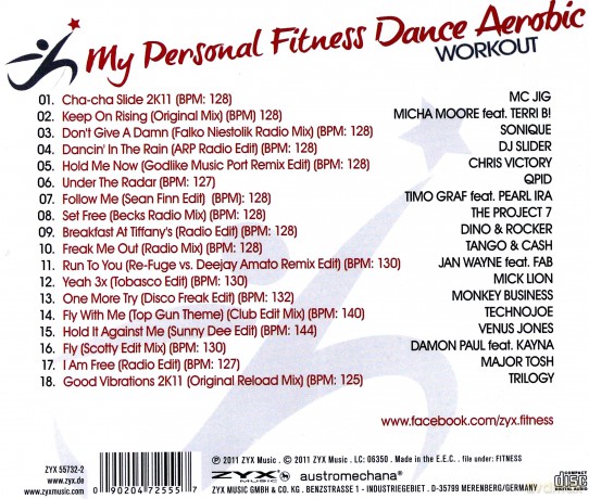 My Personal Fitness: Dance Aerobic Workout [CD]