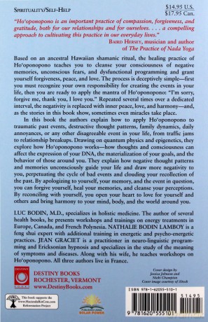 The Book of Ho'oponopono: The Hawaiian Practice of Forgiveness and Healing - Luc Bodin M.D. [KSIĄŻKA]