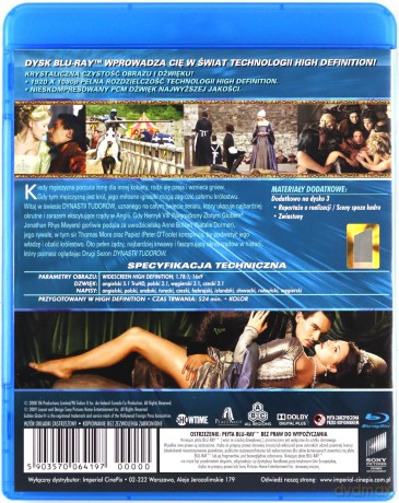 Dynastia Tudorów sezon 2 [BOX] [3Blu-Ray]
