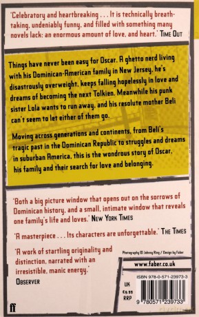 The Brief Wondrous Life of Oscar Wao - Junot Diaz [KSIĄŻKA]