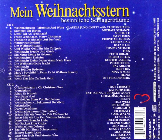 Mein Weihnachtsstern - Besinnl [2CD]