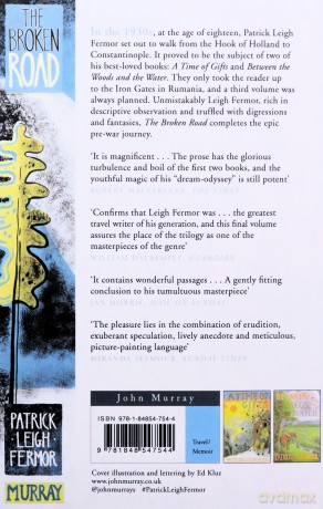 The Broken Road: From the Iron Gates to Mount Athos - Patrick Leigh Fermor [KSIĄŻKA]