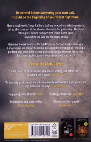 The Caller: THE #1 ROBERT HUNTER BESTSELLER - Chris Carter [KSIĄŻKA]