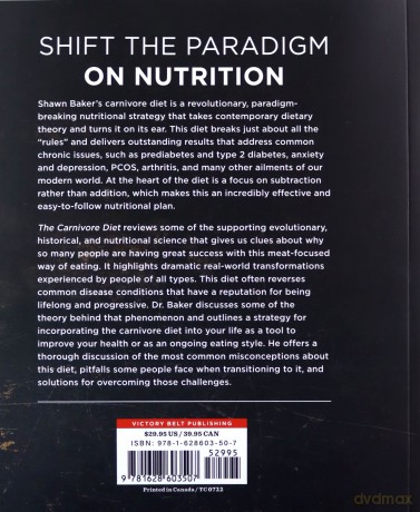 The Carnivore Diet - Shawn Baker [KSIĄŻKA]