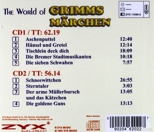 W.o. Grimms Marchen [2CD]