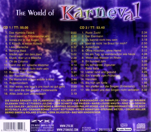 W.o. Karneval [2CD]