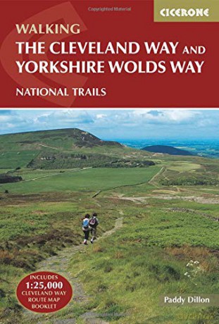 The Cleveland Way and the Yorkshire Wolds Way: Includes OS 1:25K Map Booklet to the Cleveland Way: Includes 1:25,000 Cleveland Way route map booklet (British Long Distance) - Paddy Dillon [KSIĄŻKA]