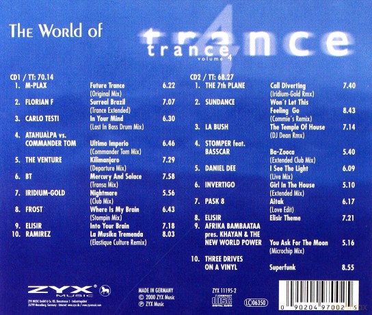 W.o. Trance Vol.4 [2CD]