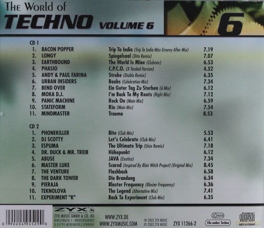 W.o. Techno Vol. 6 [2CD]