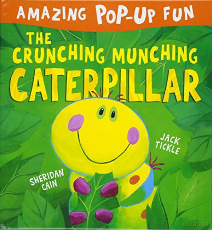 The Crunching Munching Caterpillar - Sheridan Cain [KSIĄŻKA]