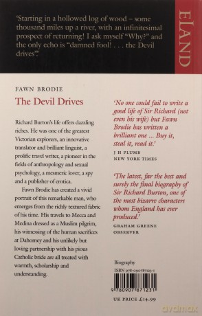The Devil Drives: A Life of Sir Richard Burton - Fawn Brodie [KSIĄŻKA]