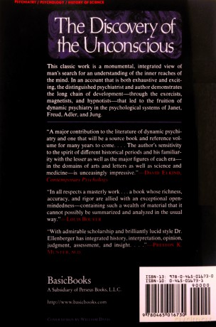 The Discovery Of The Unconscious: The History And Evolution Of Dynamic Psychiatry - Henri Ellenberger [KSIĄŻKA]