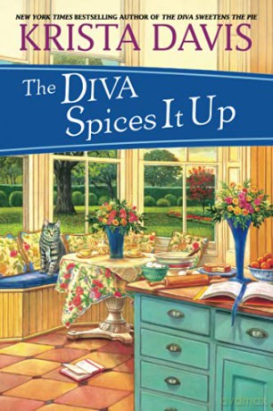 The Diva Spices It Up: 13 (Domestic Diva Mystery) - Davis Krista [KSIĄŻKA]