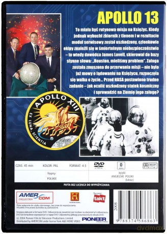 Cuda nowoczesności 30: Apollo 13 [DVD]