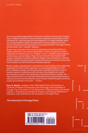 The Economic Approach to Human Behavior - Gary S. Becker [KSIĄŻKA]