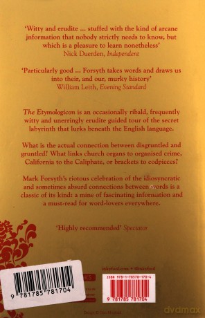 The Etymologicon: A Circular Stroll Through the Hidden Connections of the English Language - Mark Forsyth [KSIĄŻKA]