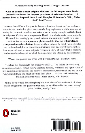 The Fabric of Reality: Towards a Theory of Everything - David Deutsch [KSIĄŻKA]