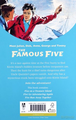 The Famous Five Collection 1: Books 1-3 (Famous Five: Gift Books and Collections) - Enid Blyton [KSIĄŻKA]