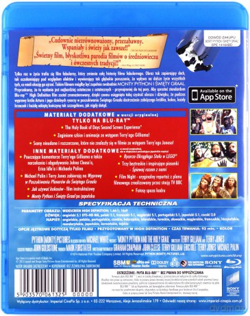 Monty Python i Święty Graal [Blu-Ray]