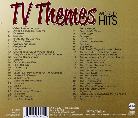 TV Themes World Hits [2CD]