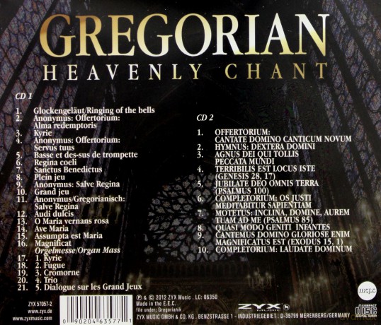 Gregorian - Heavenly Chant [2CD]