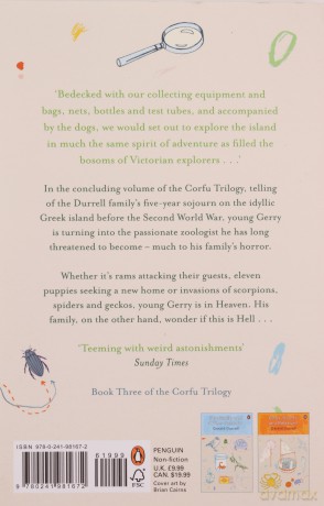 The Garden of the Gods: Gerald Durrell (The Corfu Trilogy) - Gerald Durrell [KSIĄŻKA]