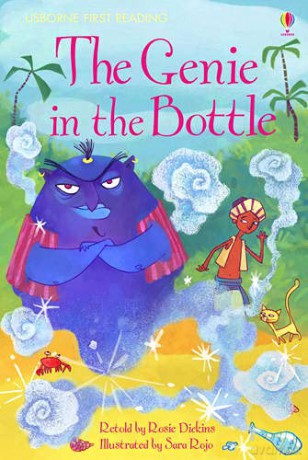 The Genie in the Bottle (Usborne First Reading: Level 2) - Rosie Dickins [KSIĄŻKA]