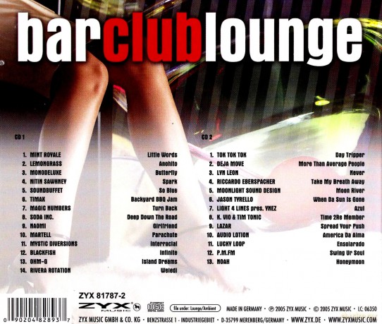 Bar Club Lounge [2CD]