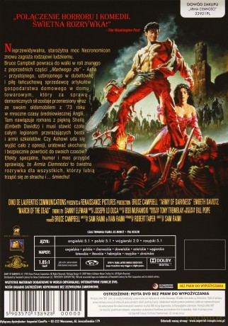 Armia ciemności (polski lektor) [DVD]