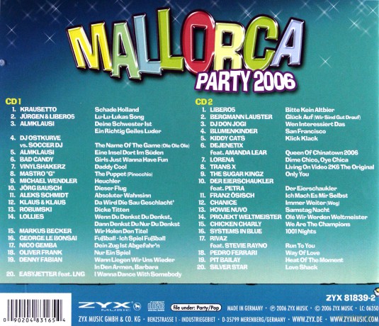 Mallorca Party Vol. 1 [2CD]