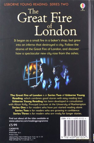 The Great Fire of London (Young Reading Series Two) (Young Reading Series 2) - Susanna Davidson [KSIĄŻKA]
