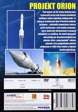 Cuda nowoczesności 29: Projekt Orion [DVD]