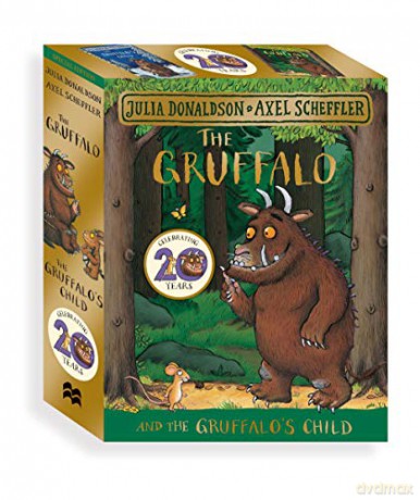 The Gruffalo and the Gruffalo's Child Board Book Gift Slipcase - Julia Donaldson [KSIĄŻKA]