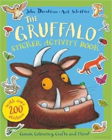 The Gruffalo Sticker Activity Book - Julia Donaldson [KSIĄŻKA]