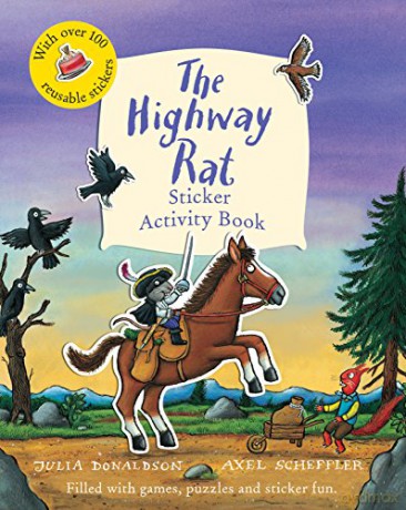 The Highway Rat Sticker Activity Book - Julia Donaldson [KSIĄŻKA]