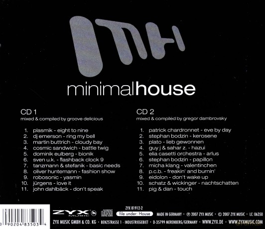 Minimal House [2CD]