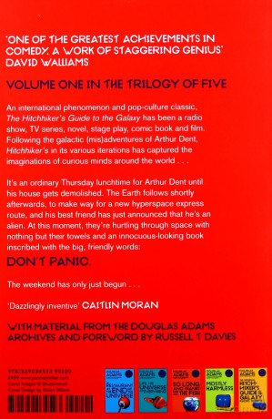 The Hitchhiker's Guide to the Galaxy: 42nd Anniversary Edition - Douglas Adams [KSIĄŻKA]