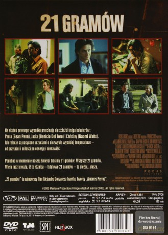 21 gramów [DVD]