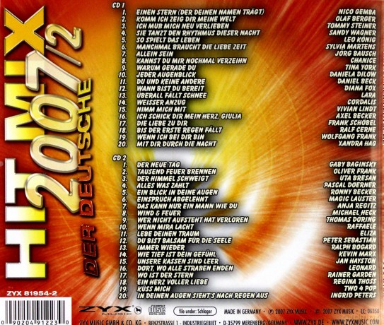 Hit Mix - Der Deutsche Vol. 1 [2CD]