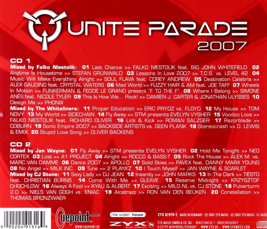 Unite Parade Vol. 1 [2CD]