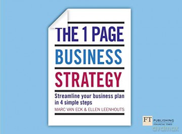 The One Page Business Strategy: Streamline Your Business Plan in Four Simple Steps - Marc van Eck [KSIĄŻKA]