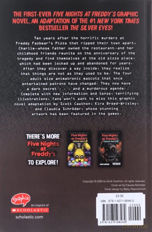 The Silver Eyes Graphic Novel: A Graphic Novel (Five Nights at Freddy's) - Scott Cawthon [KSIĄŻKA]