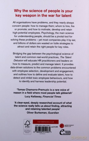 The Talent Delusion: Why Data, Not Intuition, Is the Key to Unlocking Human Potential - Tomas Chamorro-Premuzic [KSIĄŻKA]