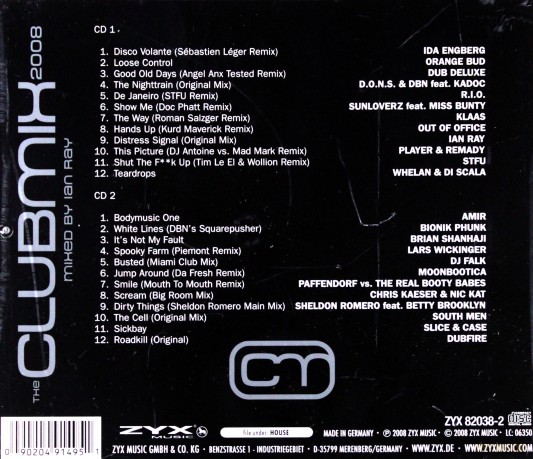 The Club Mix Vol. 1 [2CD]