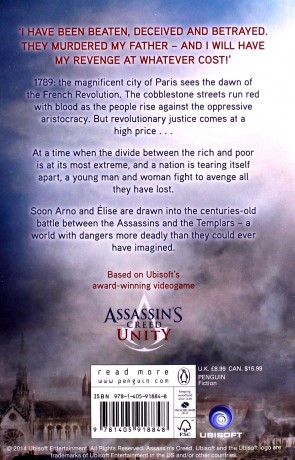 Unity: Assassin's Creed Book 7 - Oliver Bowden [KSIĄŻKA]
