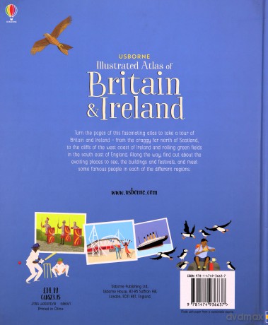 Usborne Illustrated Atlas of Britain and Ireland: 1 - Struan Reid [KSIĄŻKA]