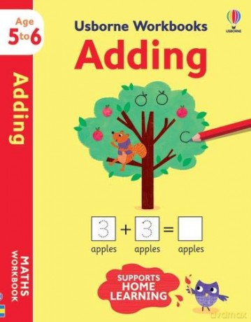 Usborne Workbooks Adding 5-6 - Bathie Holly [KSIĄŻKA]