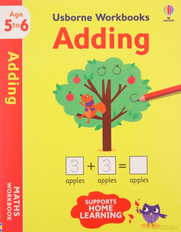 Usborne Workbooks Adding 5-6 - Bathie Holly [KSIĄŻKA]