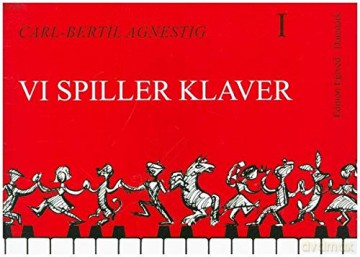 vi Spiller Klaver 1 - Carl-Bertil Agnestig [KSIĄŻKA]